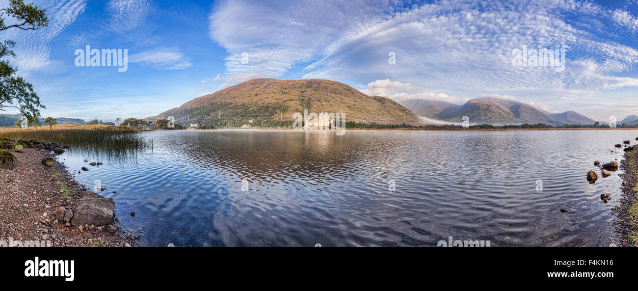 Le Château de Kilchurn, Loch Awe, Argyll and Bute, Ecosse, Royaume-Uni. Banque D'Images