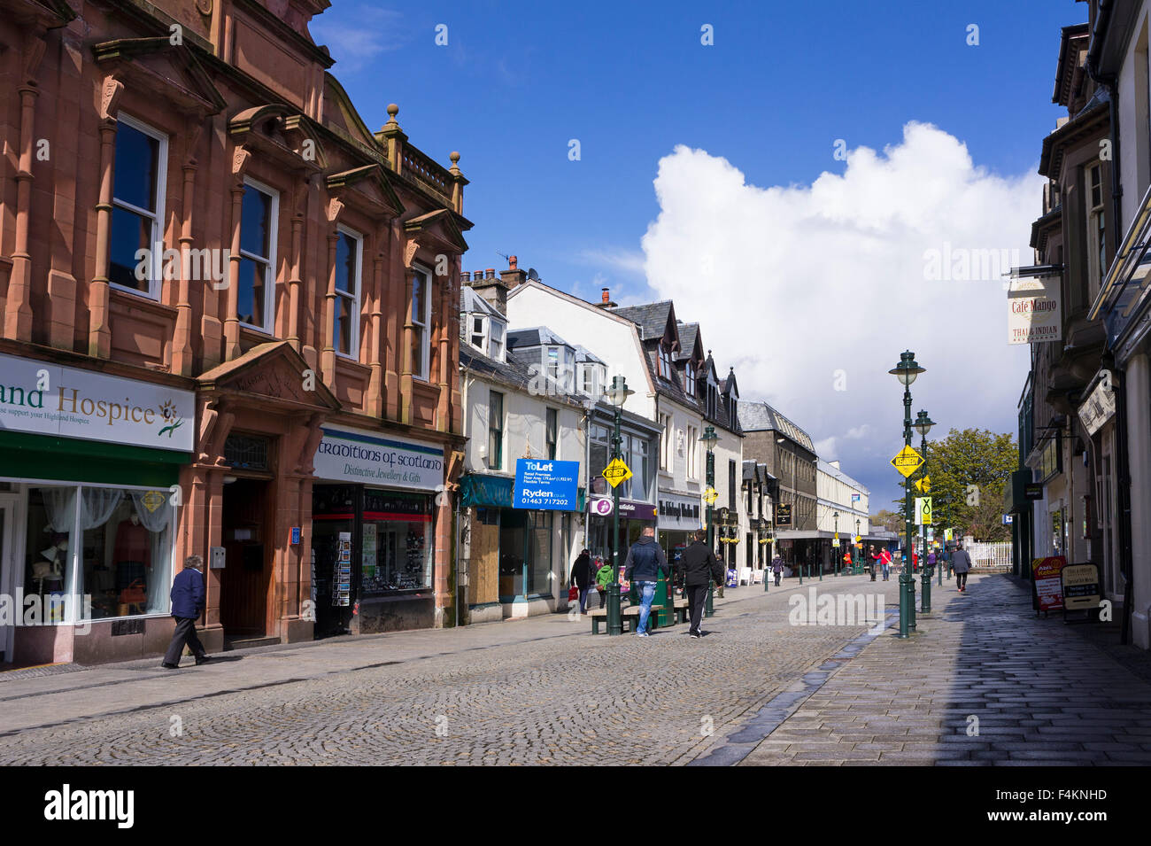 Town Park, Fort William, Lochaber, Highlands, Scotland, UK Banque D'Images
