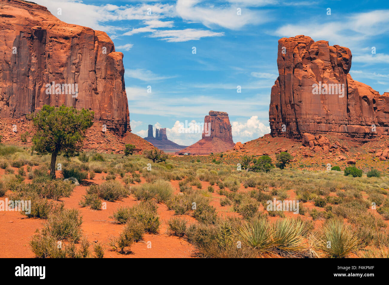 Fenêtre nord, Monument Valley, Arizona, USA Banque D'Images