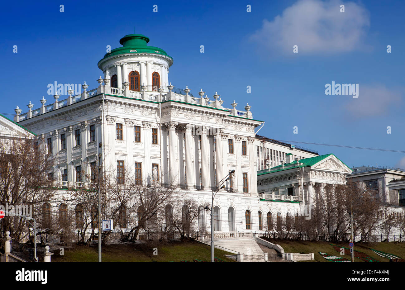 Pachkov sur rue Vagankovsky Hill, Moscou, Russie Banque D'Images