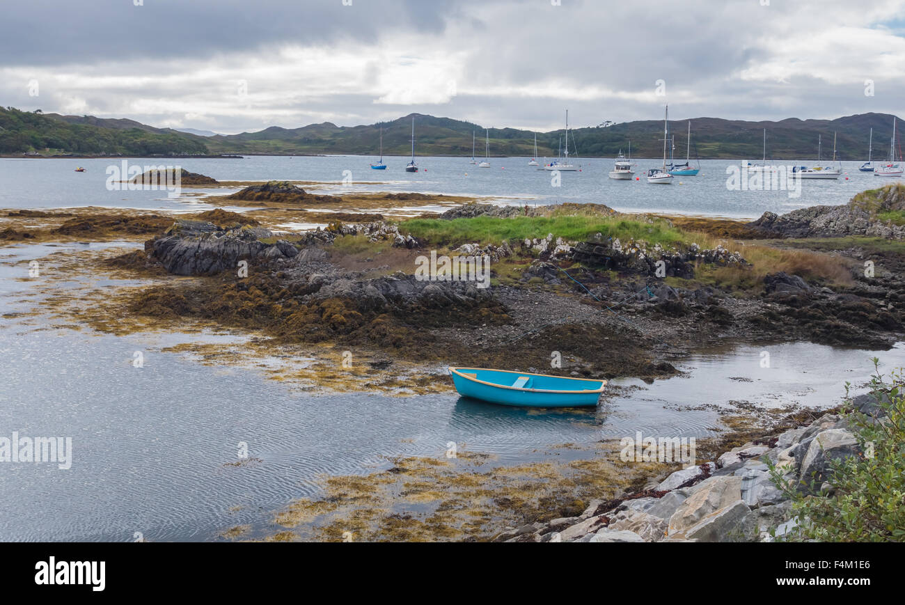 Seascape dans le West Highland de Scotlands Banque D'Images