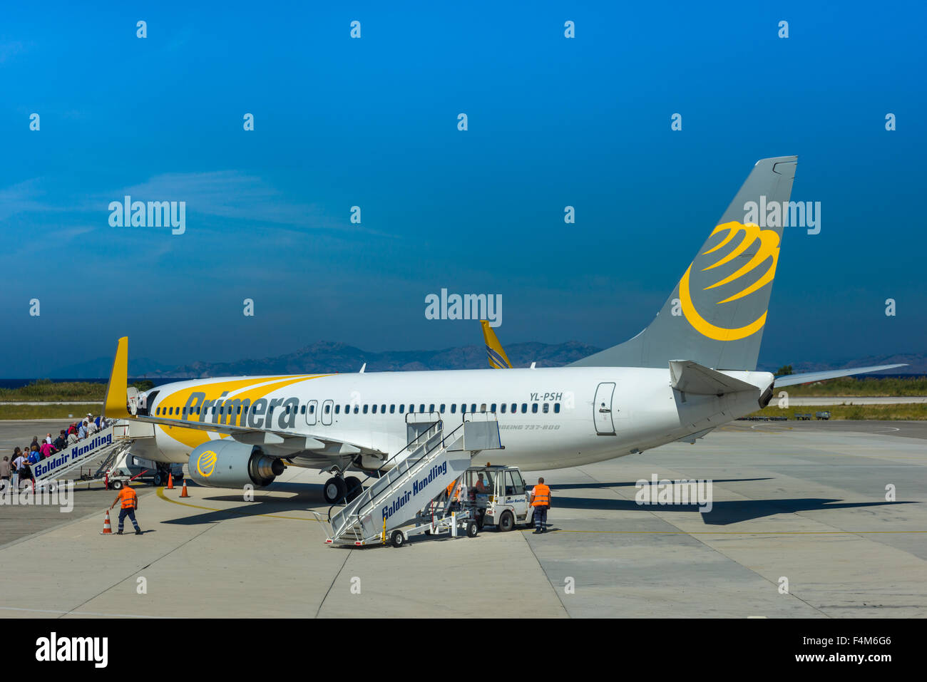 Boeing 737 vacances de paquet Banque D'Images