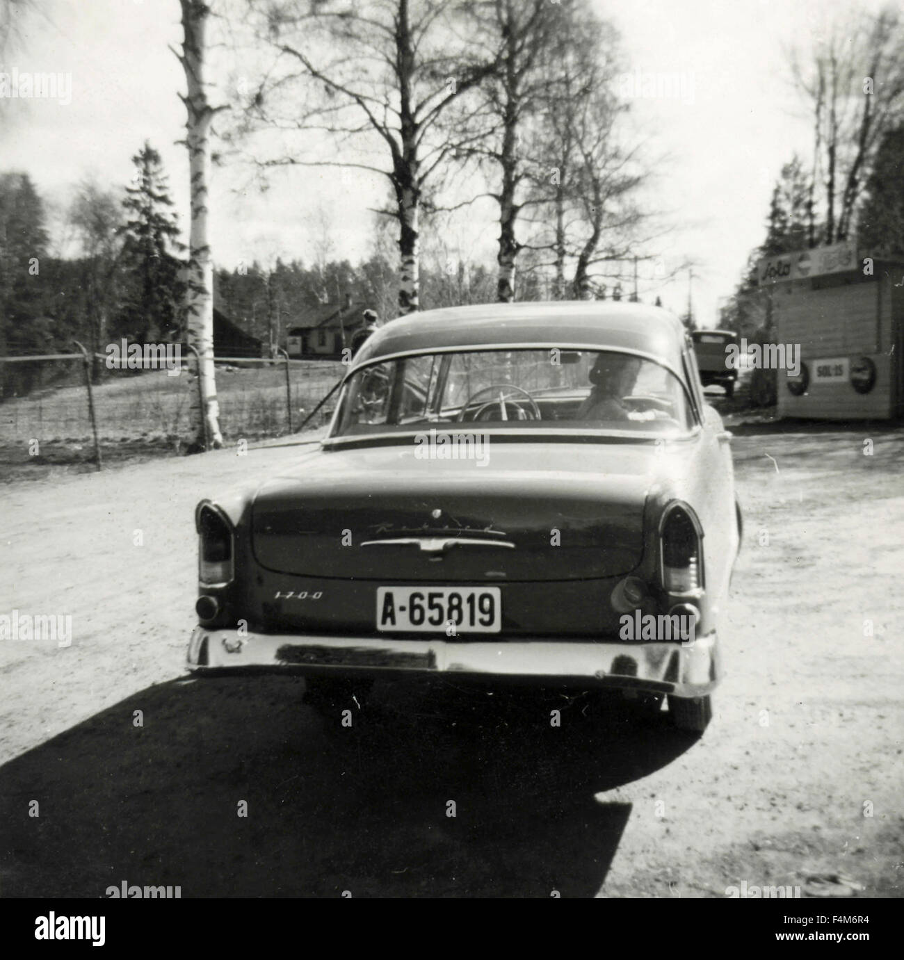Opel voiture Notice 1700, Italie Banque D'Images