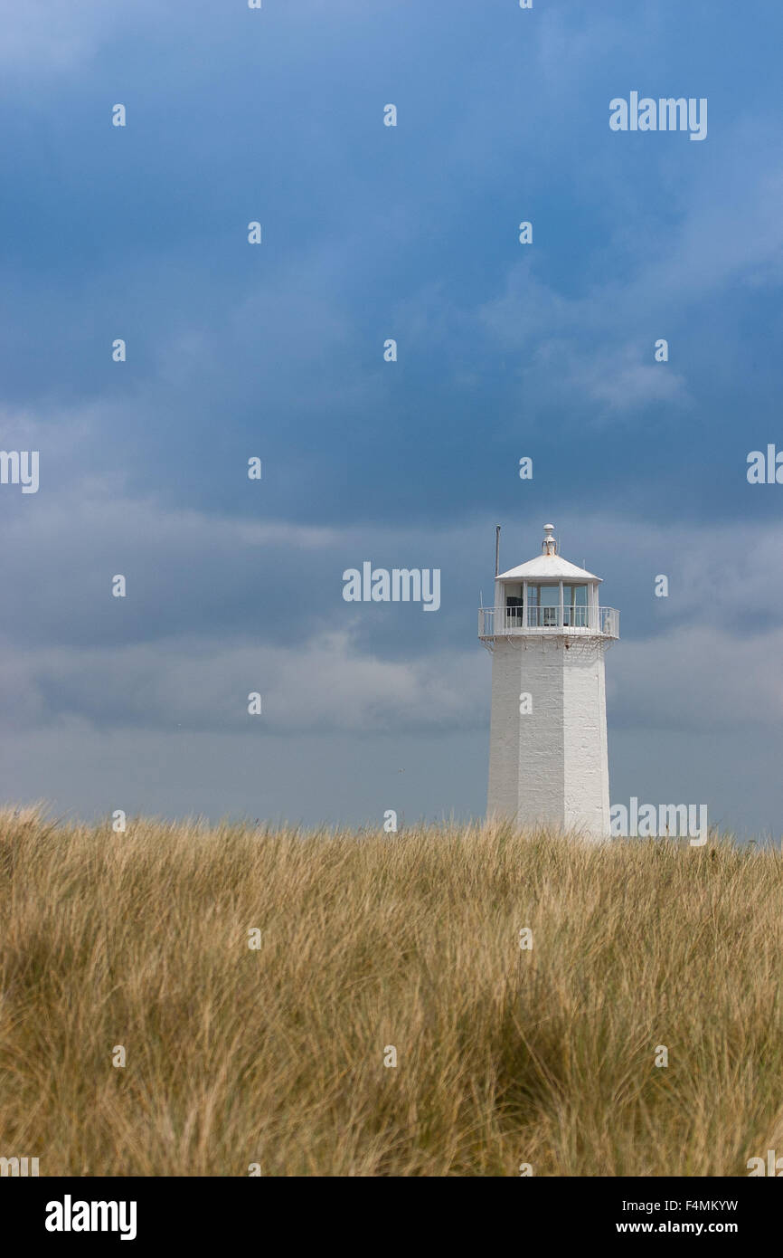 Réserve nationale de phare sur l'île de Walney, Grande-Bretagne Banque D'Images