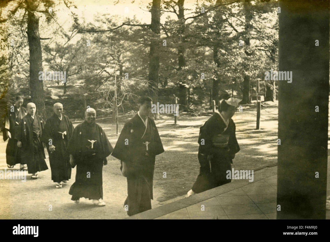 Cérémonie de mariage japonais Banque D'Images