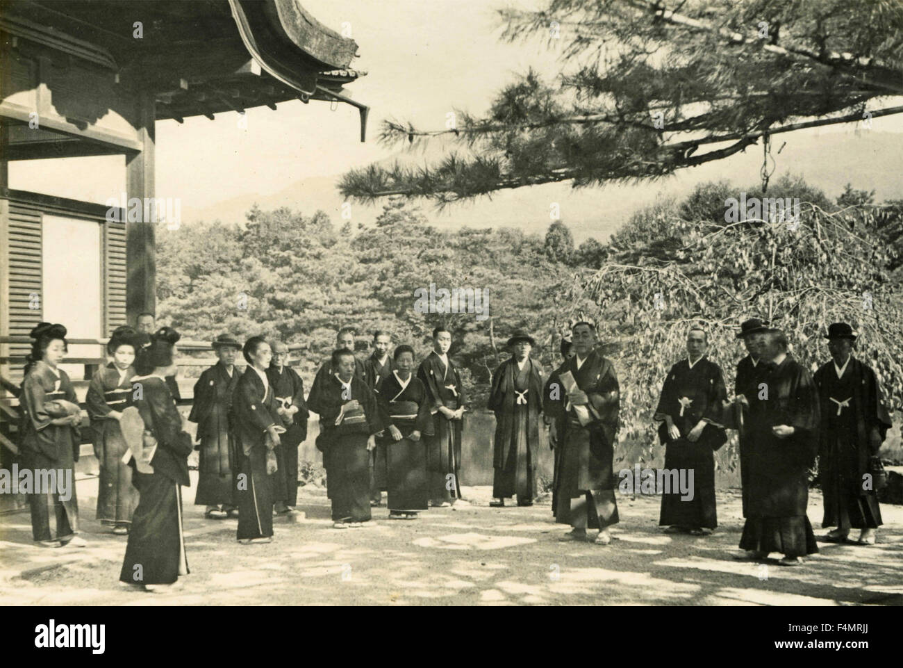 Cérémonie de mariage japonais Banque D'Images