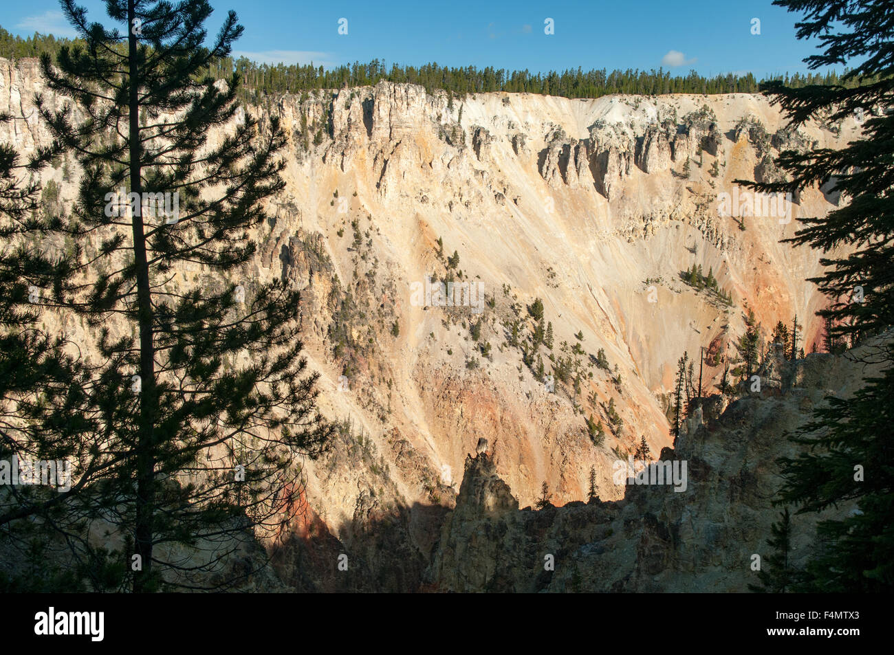 Artist's Point, Grand Canyon, Yellowstone NP, Wyoming, USA Banque D'Images