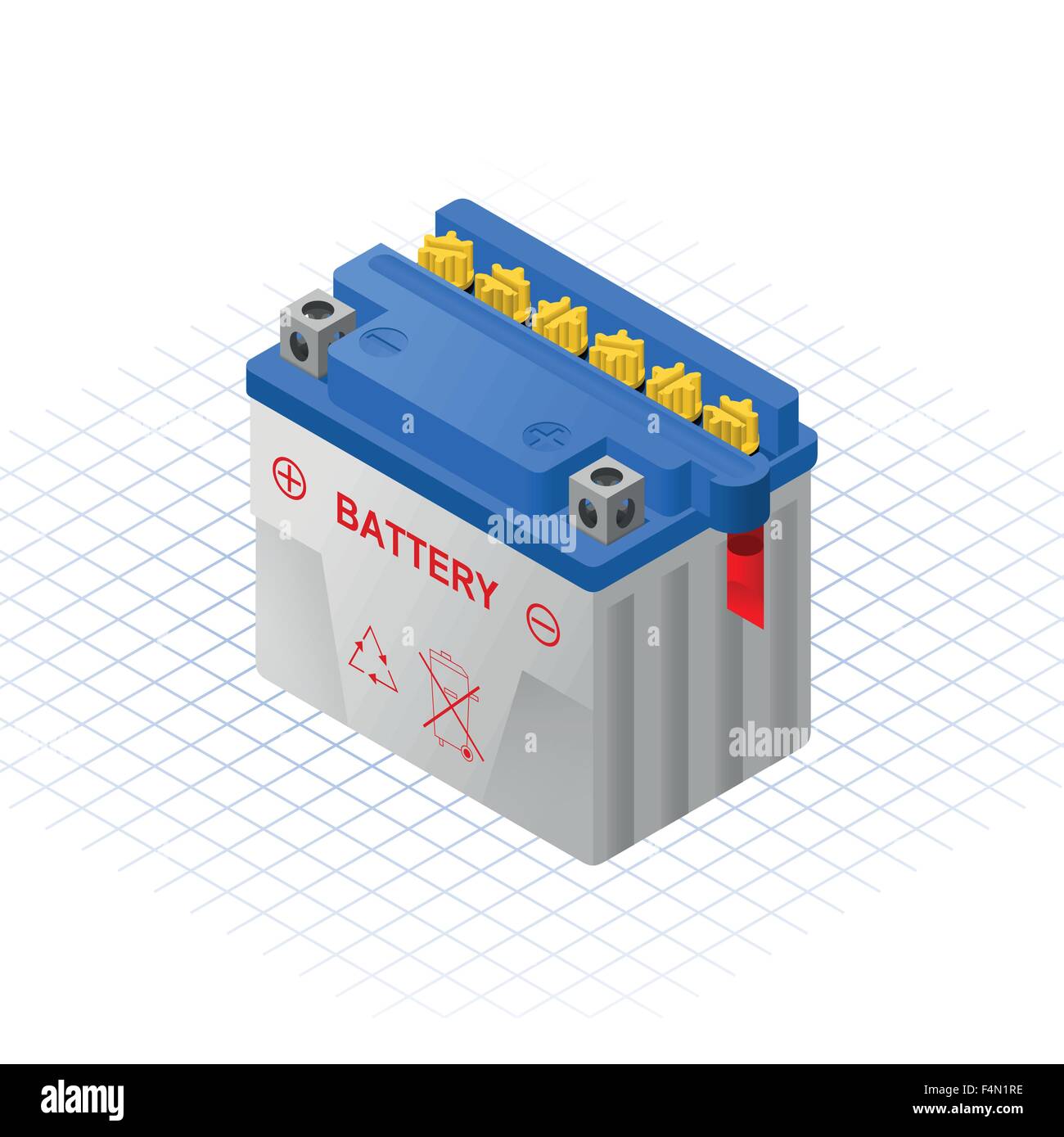 Accumulateur humide Vector Illustration Illustration de Vecteur