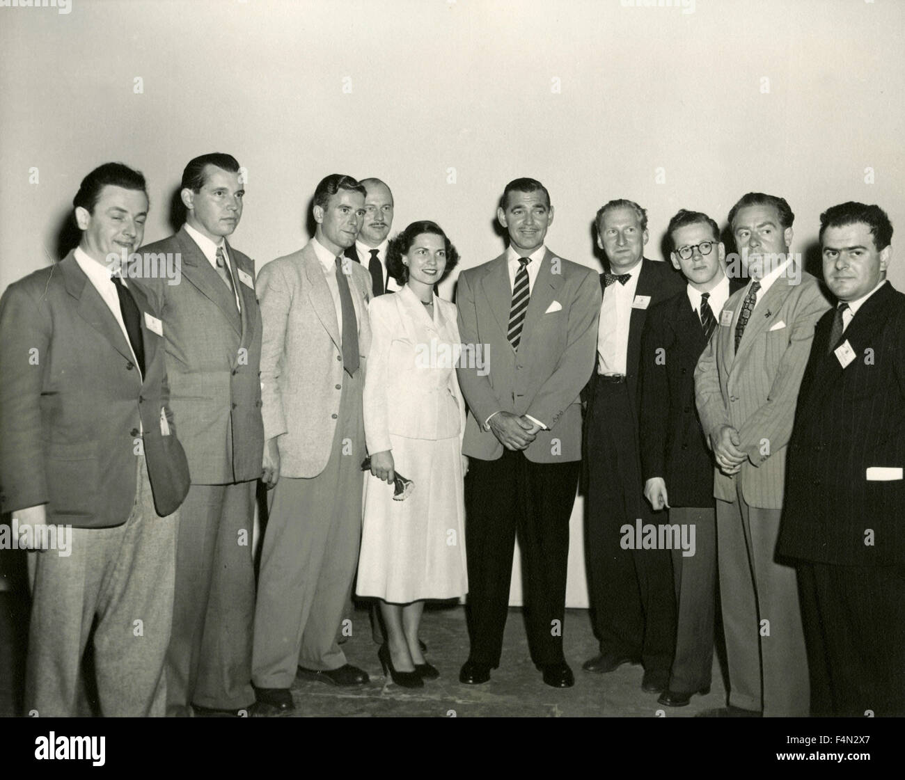 L'acteur américain Clark Gable Banque D'Images