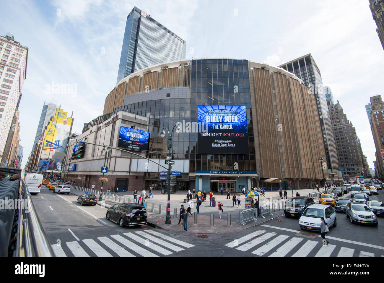 Madison Square Garden, Manhattan New York USA Banque D'Images