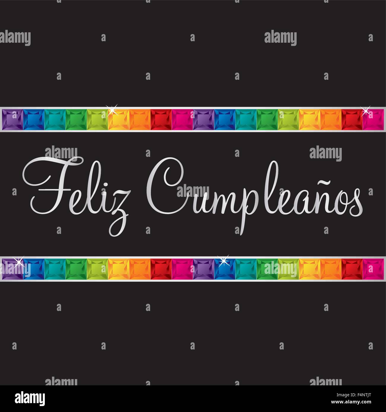 Carte D Anniversaire En Espagnol Banque D Image Et Photos Alamy