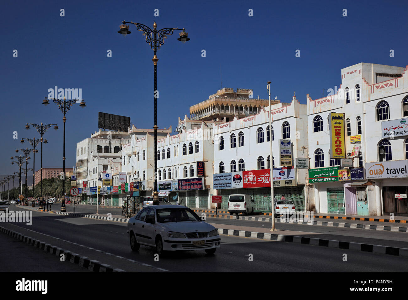 Centre-ville de Salalah, Oman Banque D'Images