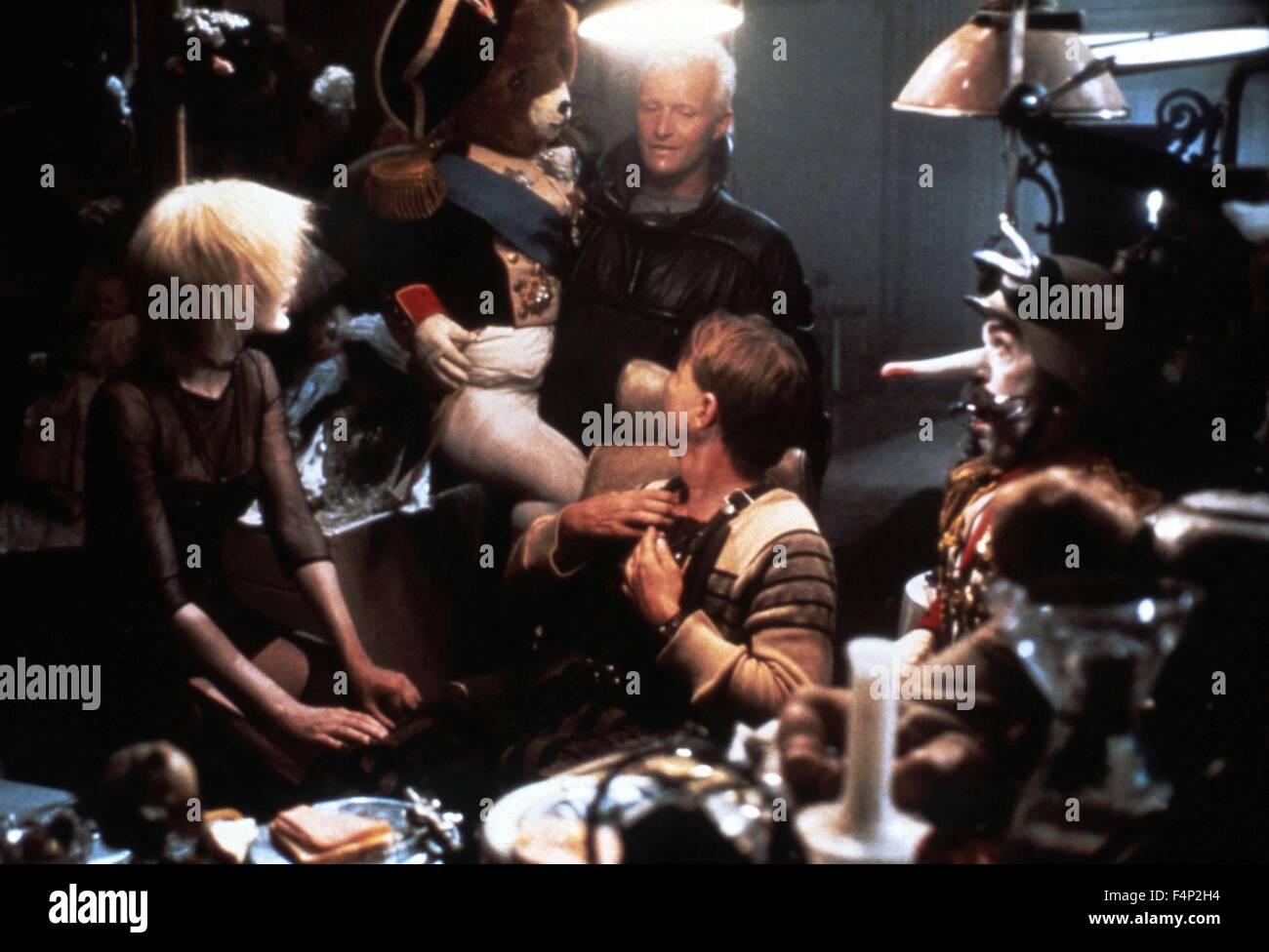 William Sanderson, Daryl Hannah, Rutger Hauer / Blade Runner 1982 réalisé par Ridley Scott Banque D'Images