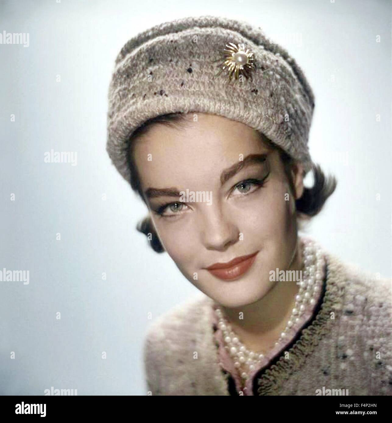 Romy Schneider / Boccaccio '70 1962 réalisé par Luchino Visconti Banque D'Images