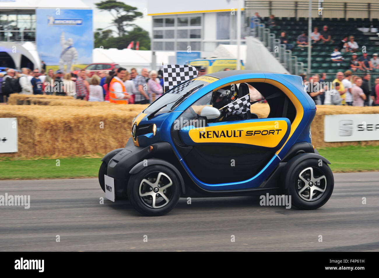 Une Renault Twizy Le sport au Goodwood Festival of Speed au Royaume-Uni. Banque D'Images