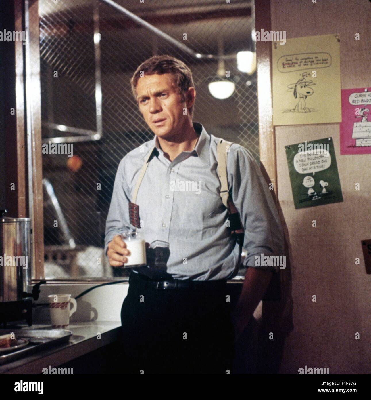 Steve McQueen Bullitt 1968 / réalisé par Peter Yates Banque D'Images