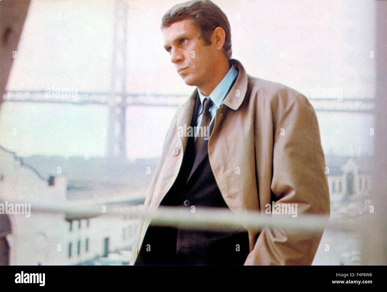 Steve McQueen Bullitt 1968 / réalisé par Peter Yates Banque D'Images