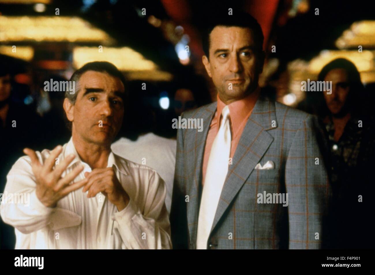Martin Scorsese, Robert de Niro / Casino 1995 réalisé par Martin Scorsese Banque D'Images