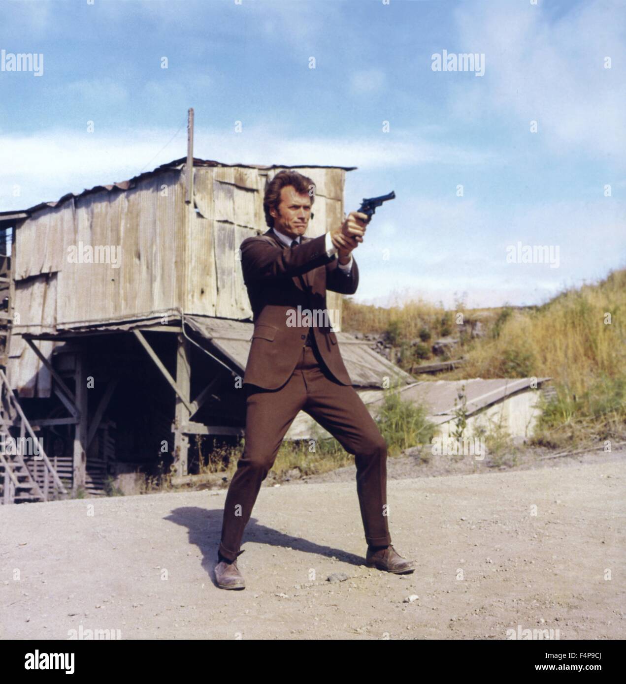 Dirty Harry / Clint Eastwood 1971 réalisé par Don Siegel Banque D'Images
