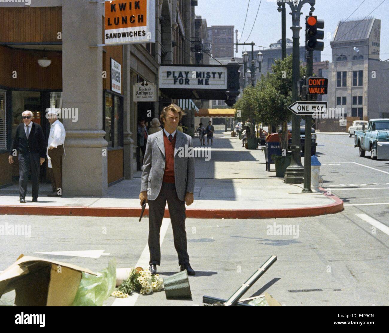 Dirty Harry / Clint Eastwood 1971 réalisé par Don Siegel Banque D'Images
