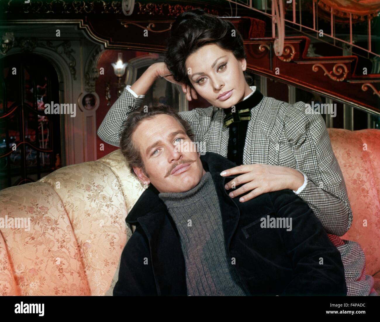 Paul Newman, Sophia Loren / Lady L 1965 réalisé par Peter Ustinov Banque D'Images