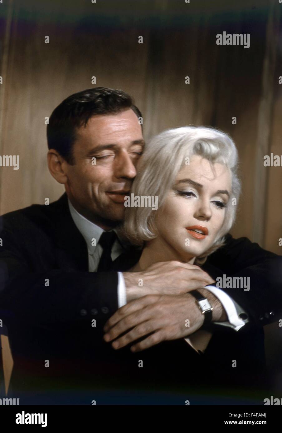 Yves Montand, Marilyn Monroe / Let's Make Love 1960 réalisé par George Cukor Banque D'Images