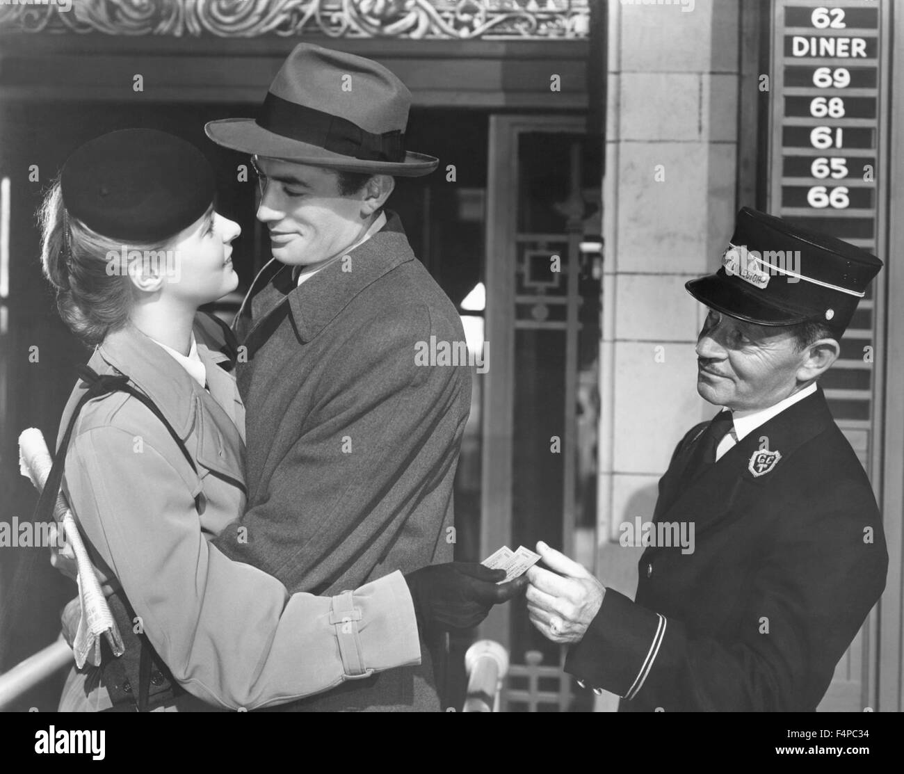 Ingrid Bergman, Gregory Peck / Spellbound 1945 réalisé par Alfred Hitchcock Banque D'Images