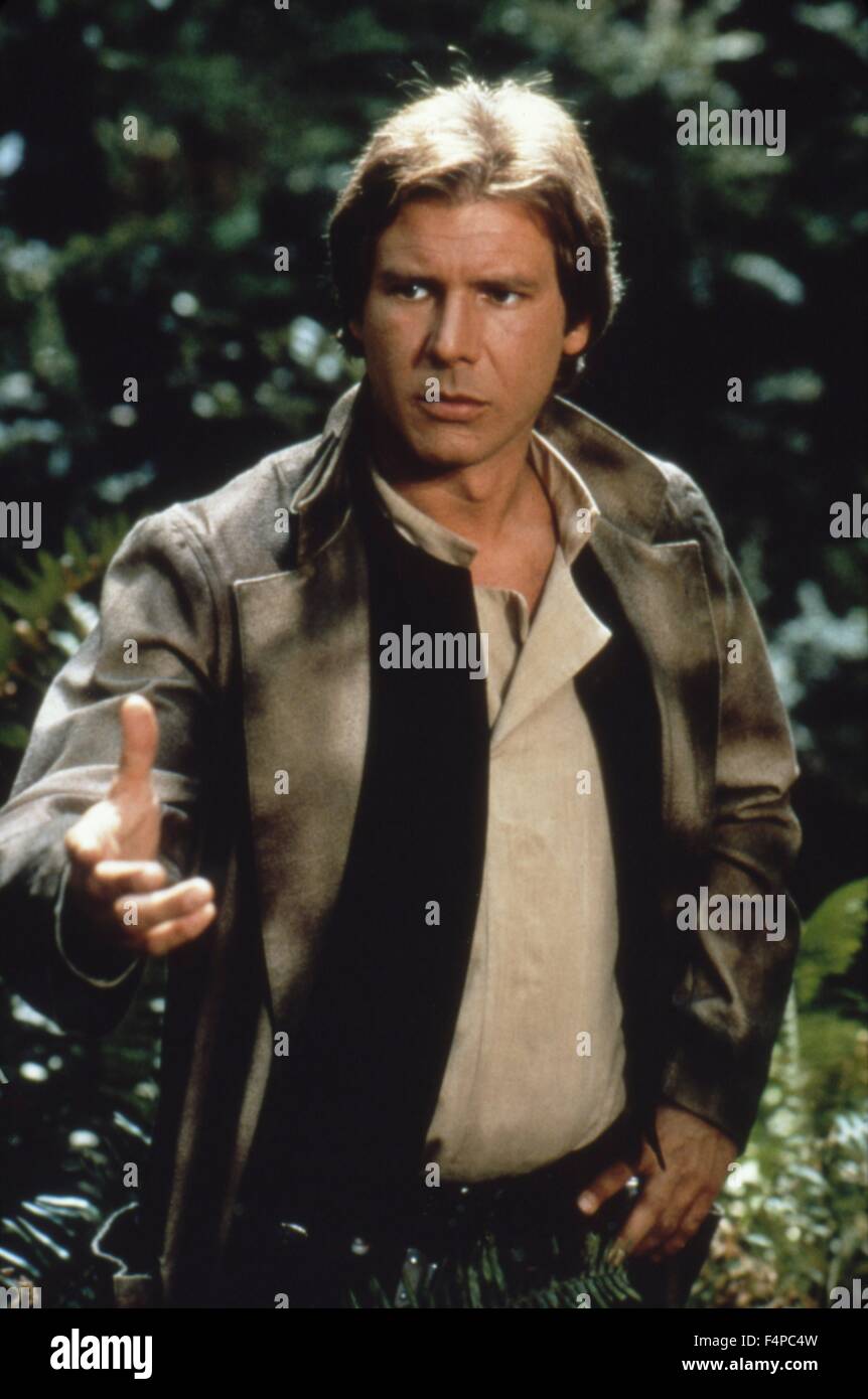 Harrison Ford / Star Wars - Le Retour du Jedi 1983 réalisé par Richard Marquand Banque D'Images