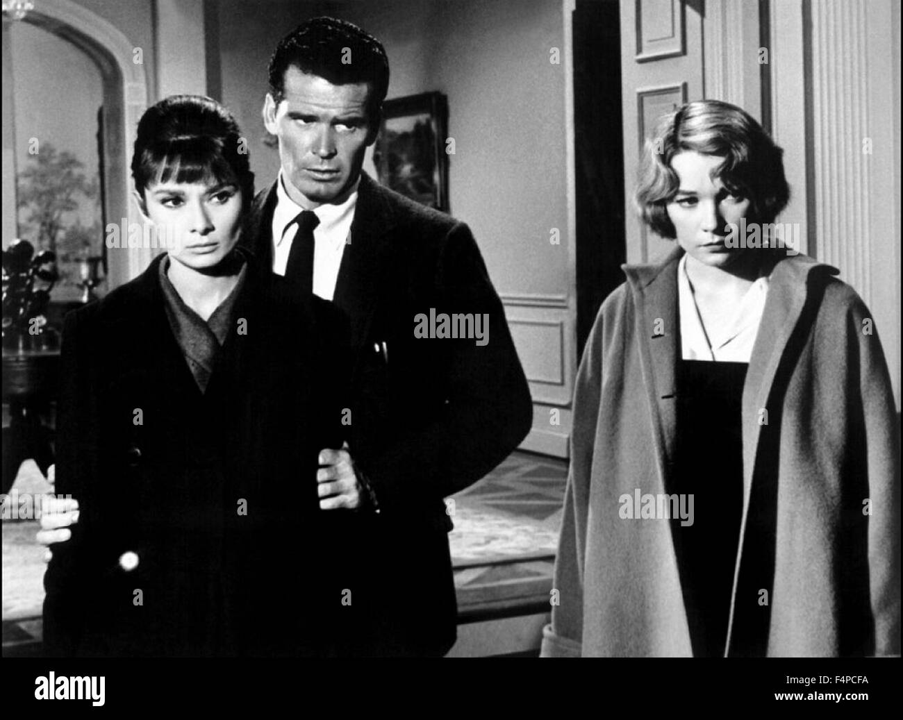 Audrey Hepburn, James Garner, Shirley MacLaine / The Children's Hour 1961 réalisé par William Wyler Banque D'Images