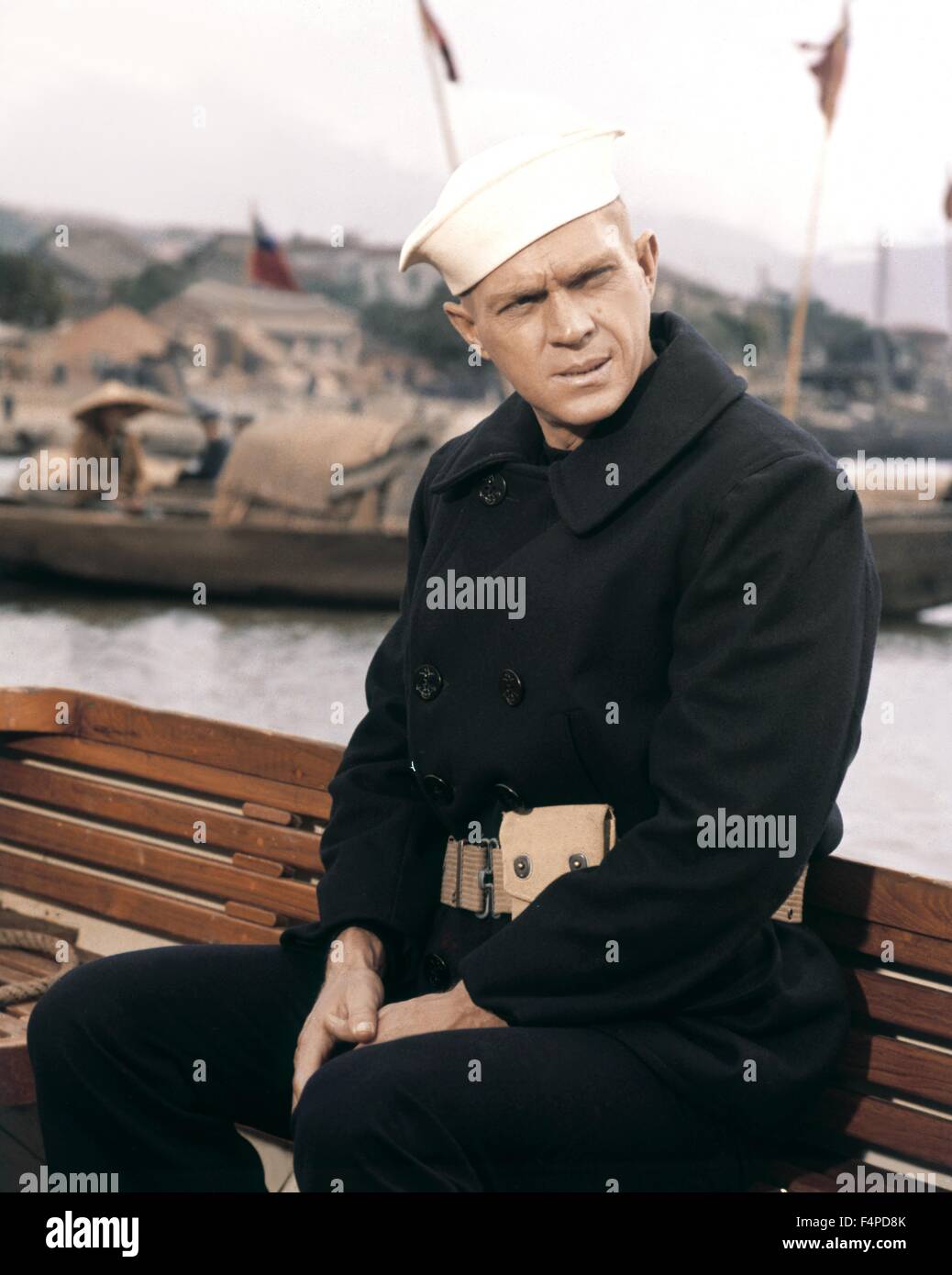 Steve McQueen le Sable Cailloux 1966 realise par Robert Wise Photo Stock Alamy