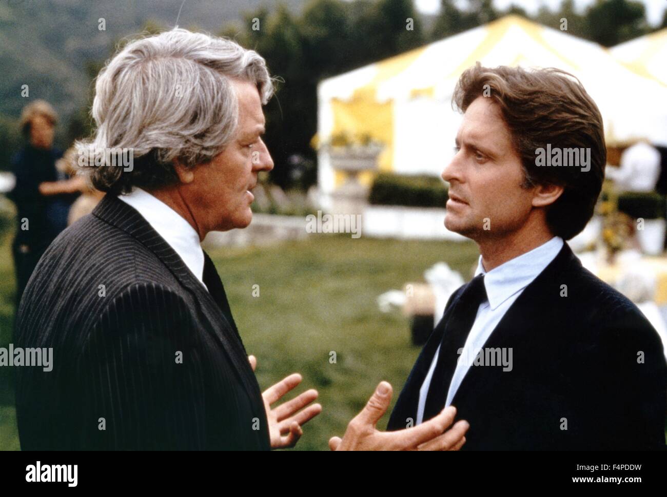 Hal Holbrook, Michael Douglas / la Star Chamber 1983 réalisé par Peter Hyams Banque D'Images