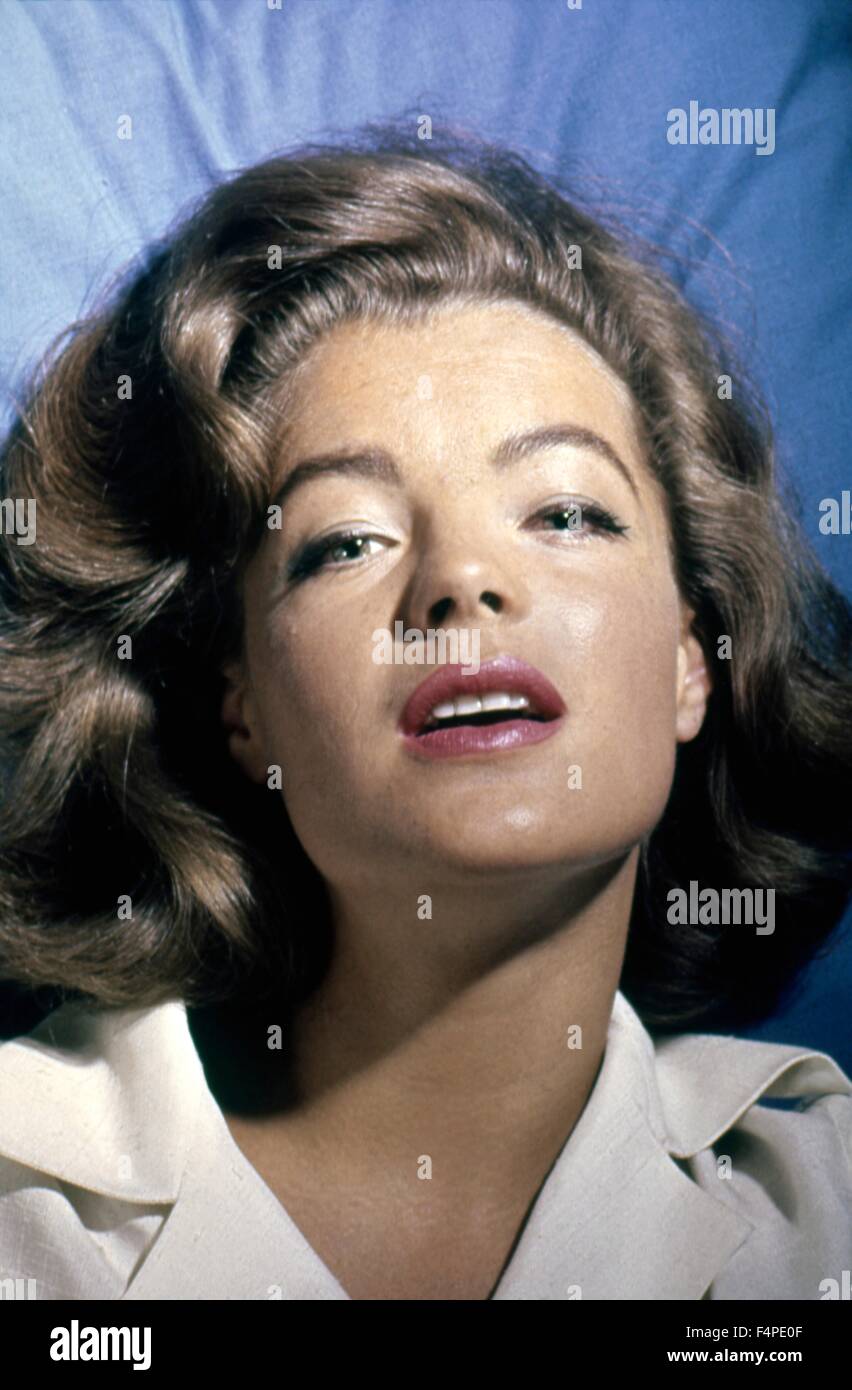Romy Schneider en 1960 Banque D'Images