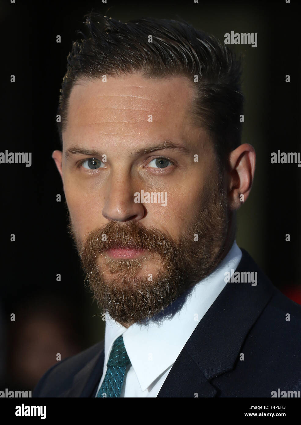 London, UK, 3e Sep 2015 : Tom Hardy assiste à une Légende - UK film premiere à Londres Banque D'Images
