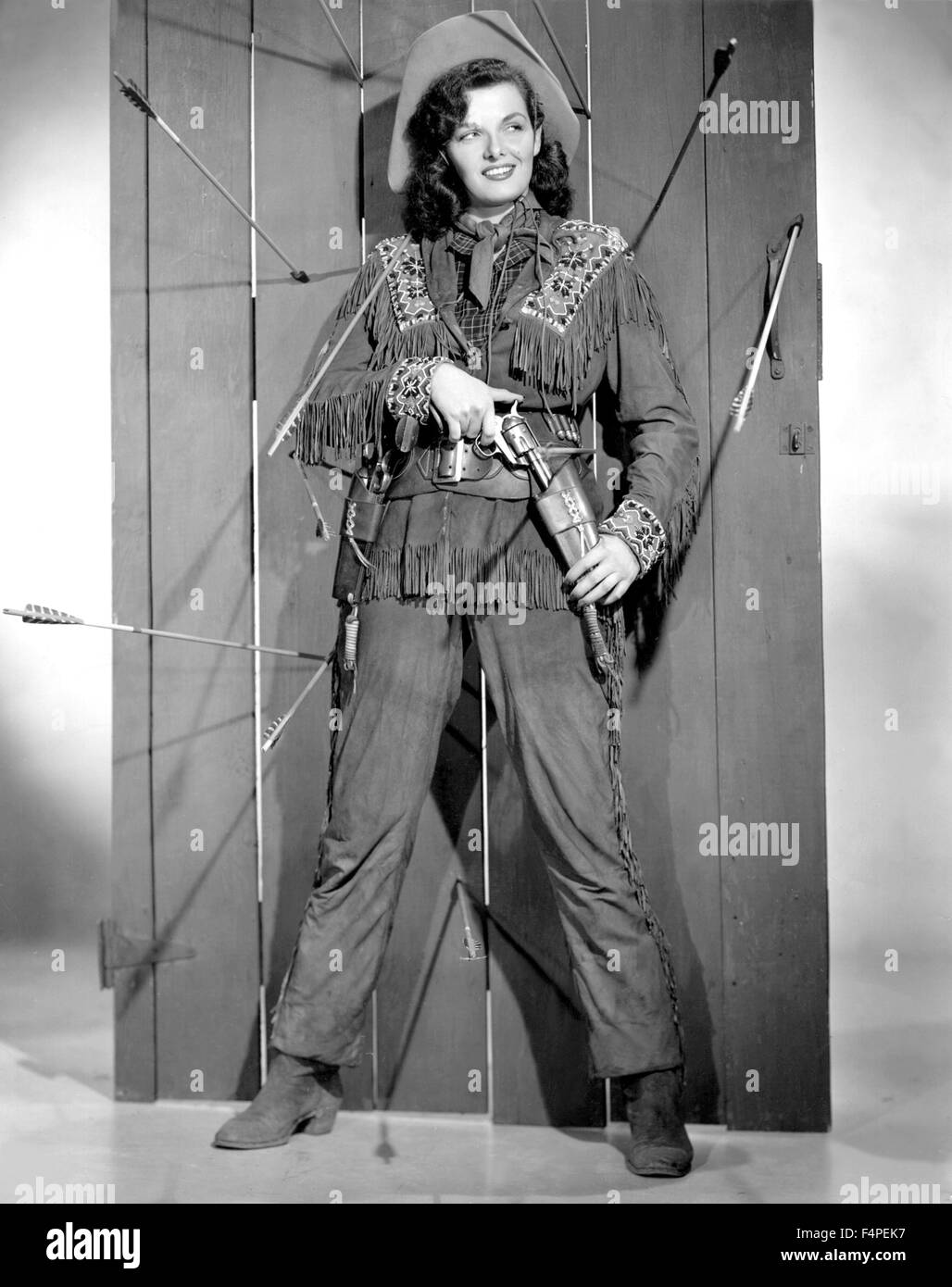 Revolver jane Banque d'images noir et blanc - Alamy