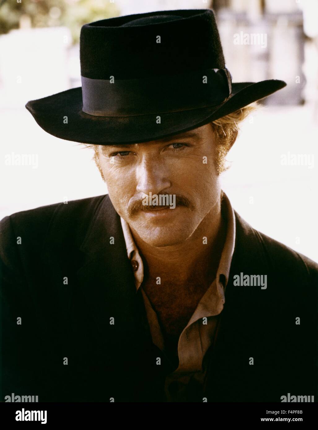 Robert Redford / Butch Cassidy et le Kid / 1969 réalisé par George Roy Hill Banque D'Images