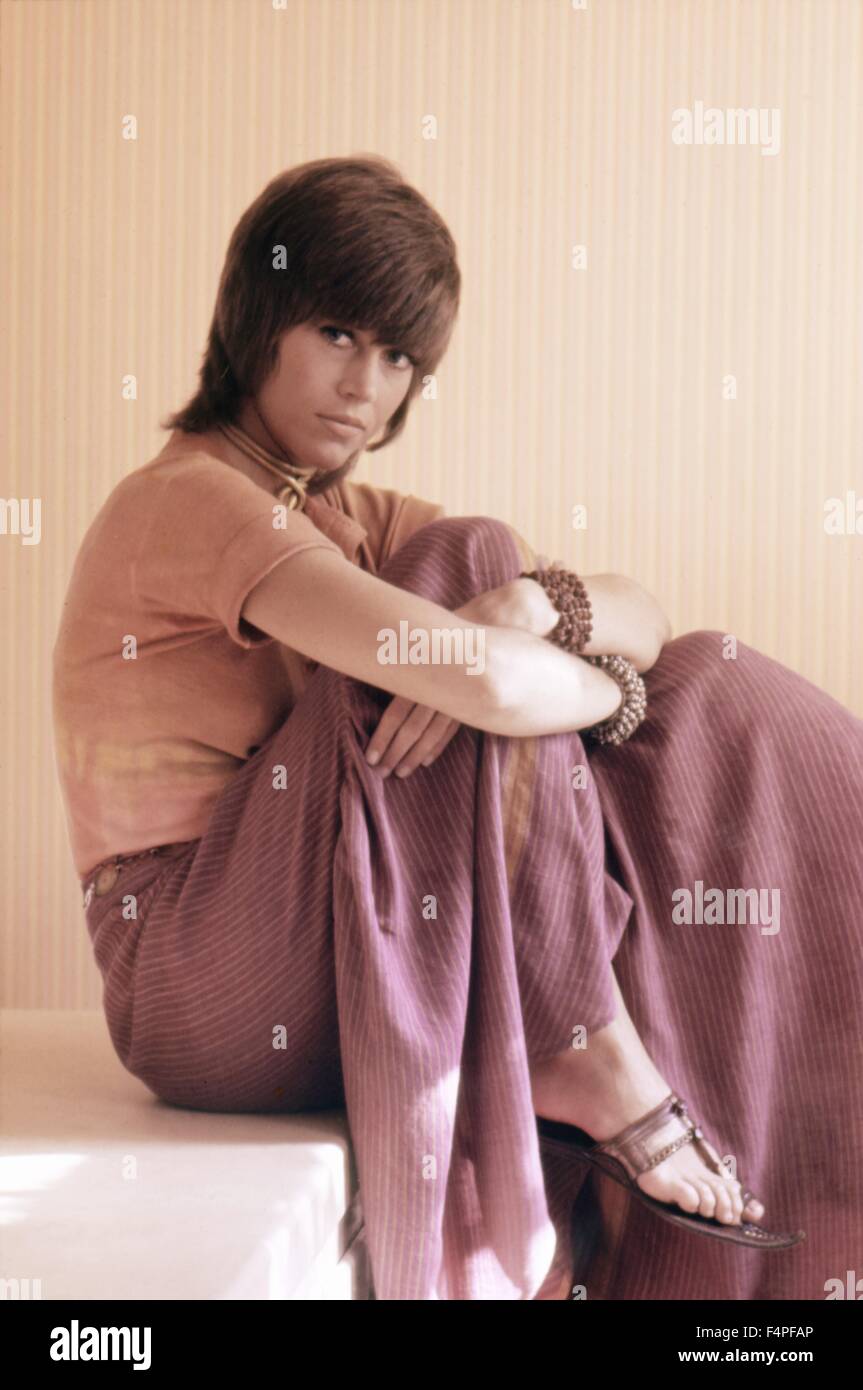 Jane Fonda / Klute / 1971 réalisé par Alan J. Pakula Banque D'Images
