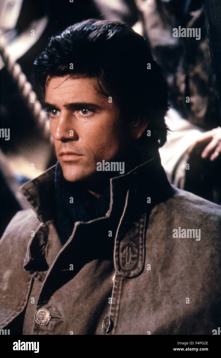 Mel Gibson / Le Bounty / 1984 réalisé par Roger Donaldson Banque D'Images