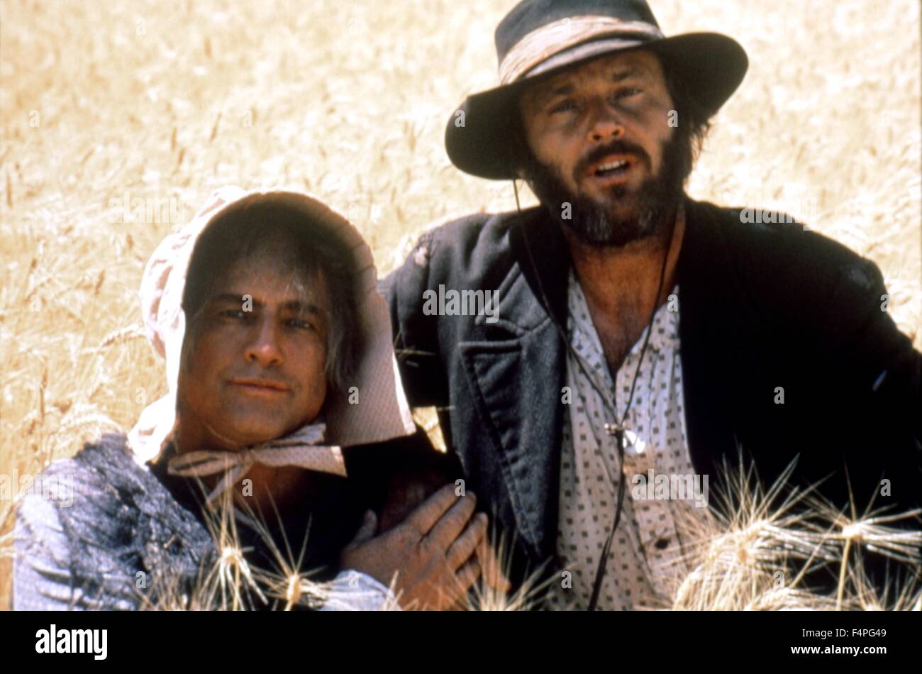 Film Avec Marlon Brando Et Jack Nicholson Marlon Brando et Jack Nicholson / Le Missouri Breaks / 1976 réalisé par  Arthur Penn Photo Stock - Alamy