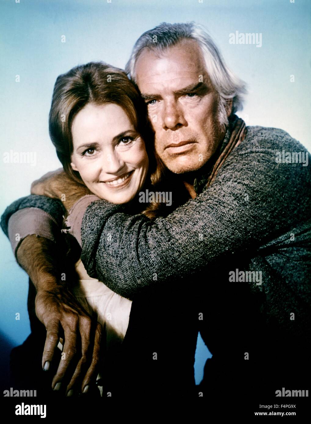 Jeanne Moreau et Lee Marvin / Monte Walsh / 1970 réalisé par William A. Fraker Banque D'Images