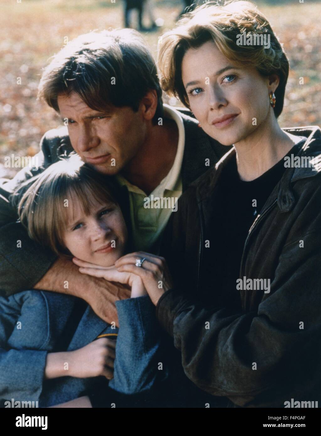 Mikki Allen, Harrison Ford et Annette Bening / concernant Henry / 1991 réalisé par Mike Nichols Banque D'Images