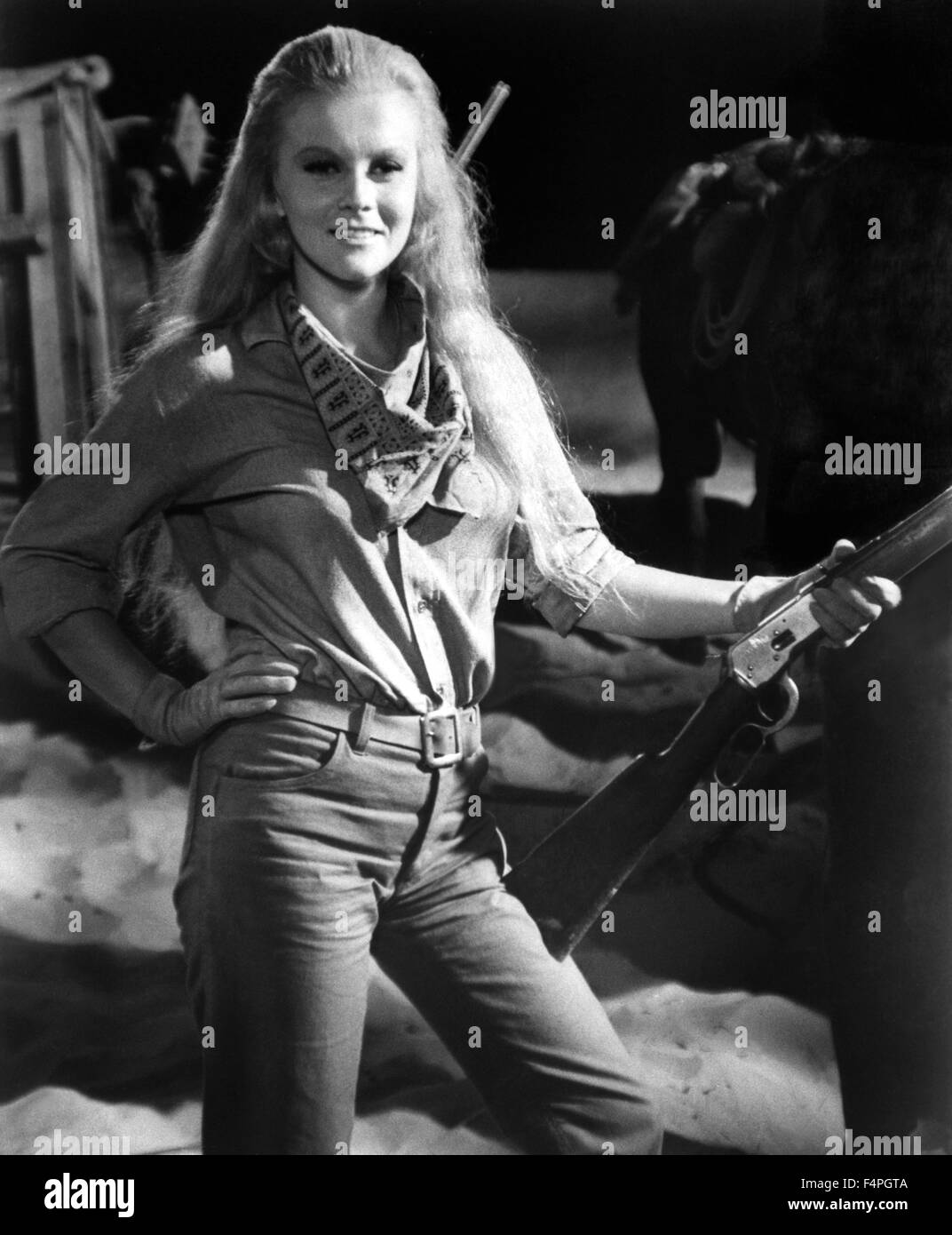 Ann-Margret / Le Train Robbers / 1973 réalisé par Burt Kennedy Banque D'Images