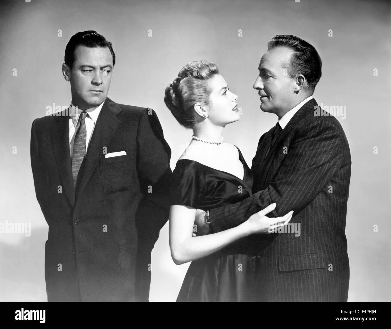William Holden, Grace Kelly et Bing Crosby / La Country Girl / 1954 réalisé par George Seaton [Paramount Pictures] Banque D'Images