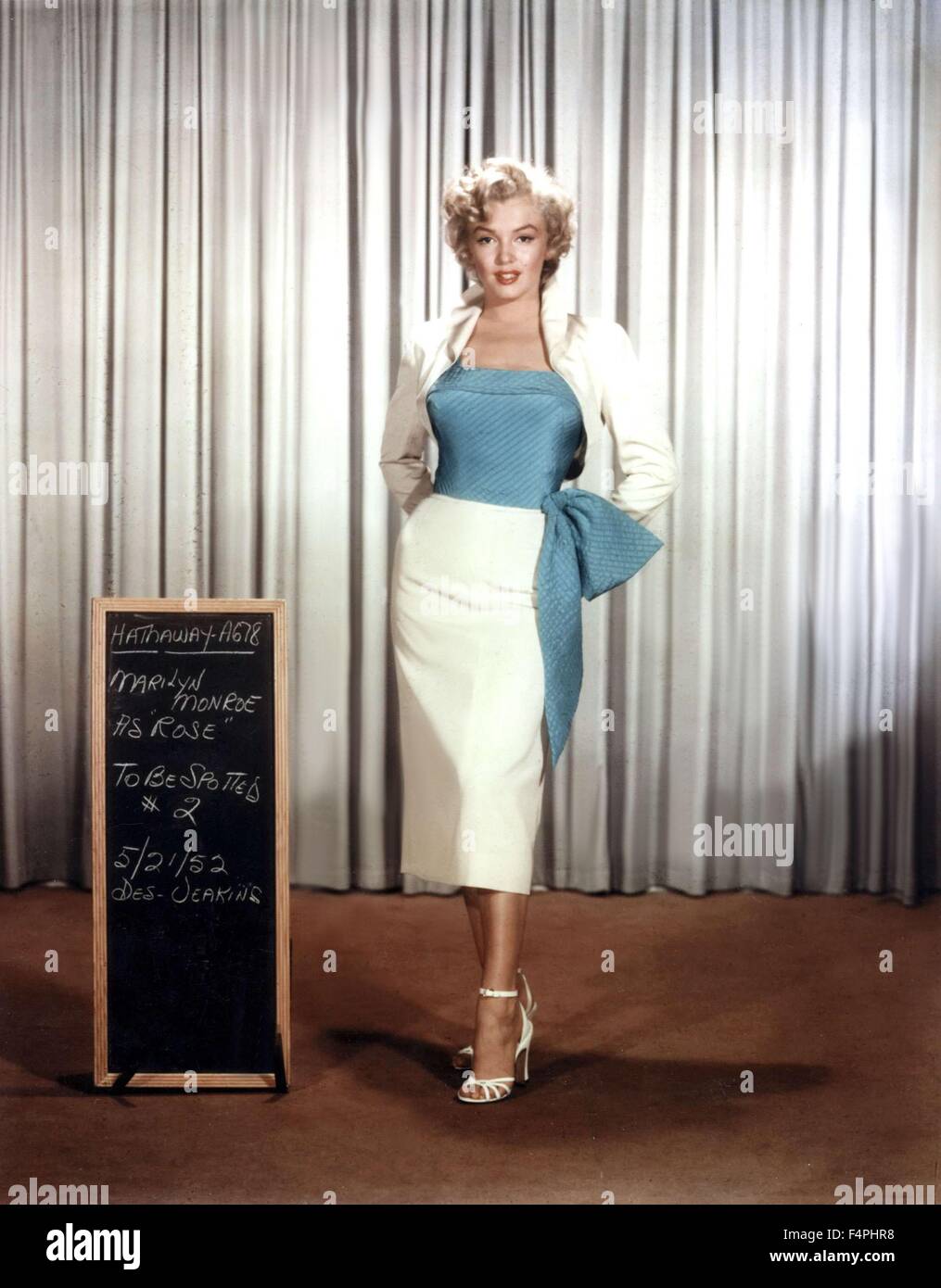 Marilyn Monroe / Niagara / 1952 réalisé par Henry Hathaway [20e siècle] Banque D'Images