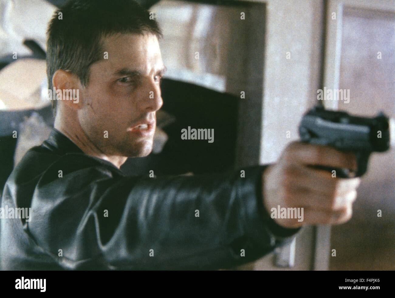 Tom Cruise / Rapport minoritaire / 2002 réalisé par Steven Spielberg [DreamWorks SKG / Xxe siècle] Banque D'Images