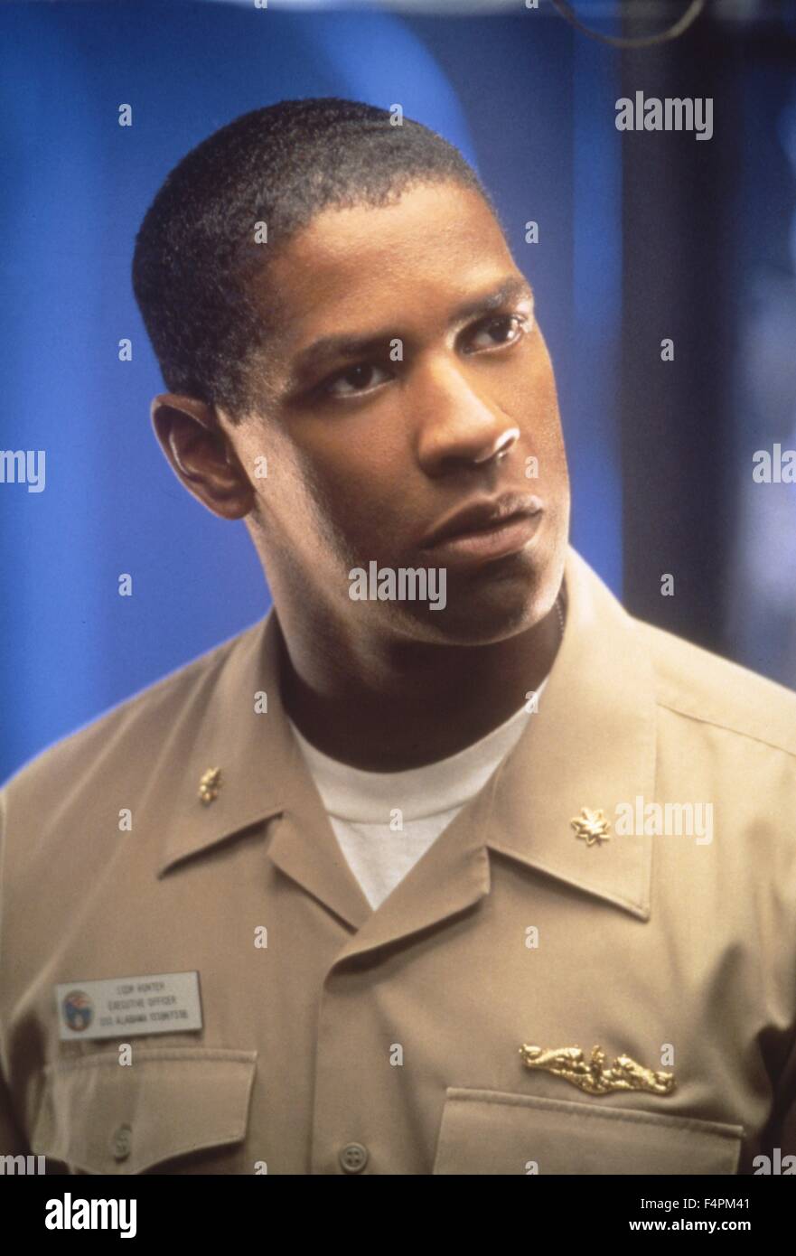 Denzel Washington / Crimson Tide / 1993 réalisé par Tony Scott [Buena Vista Pictures] Banque D'Images