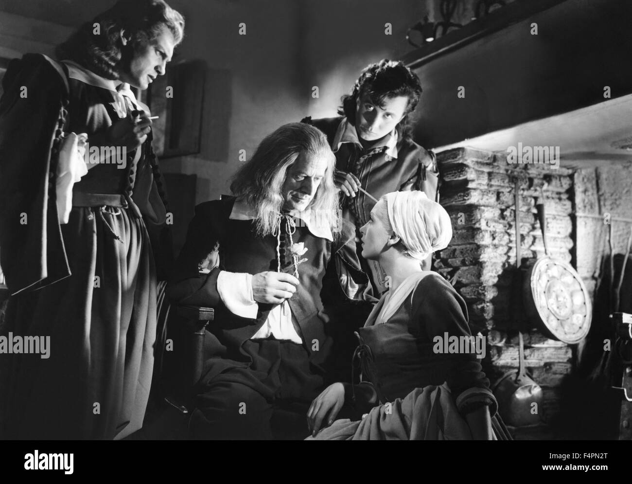 Jean Marais, Marcel André, Michel Auclair et Josette Day / La Belle et