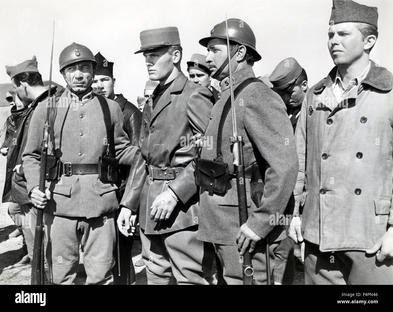 Tab Hunter / Hell Bent for Glory / 1958 réalisé par William A. Wellman [Photos] Warner Bros. Banque D'Images