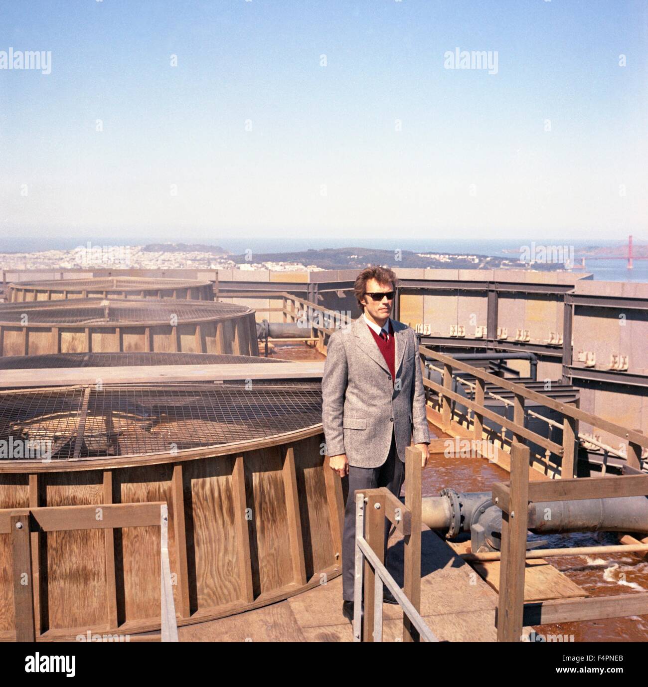 Dirty Harry / Clint Eastwood / 1971 réalisé par Don Siegel [Photos] Warner Bros. Banque D'Images