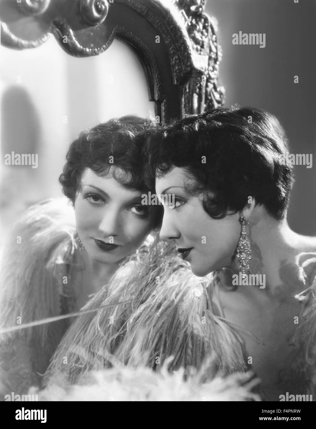 Claudette Colbert dans les années 30 [Paramount Pictures] Banque D'Images