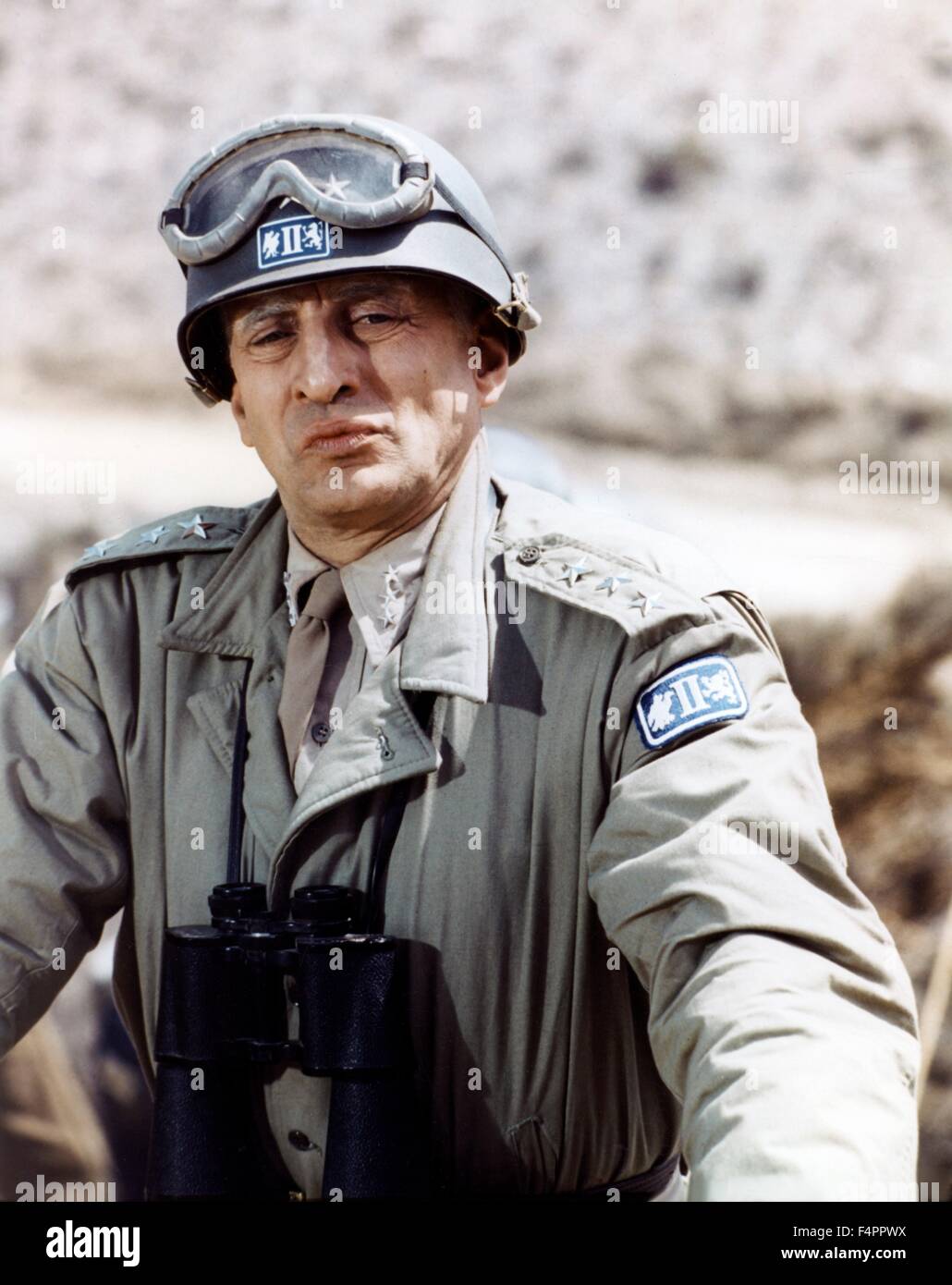 George C. Scott / Patton / 1970 réalisé par Franklin J. Schaffner [Twentieth Century Fox Film Corp] Banque D'Images